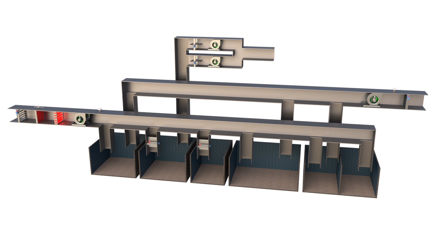 BMS graphics example: Stockholm AHU